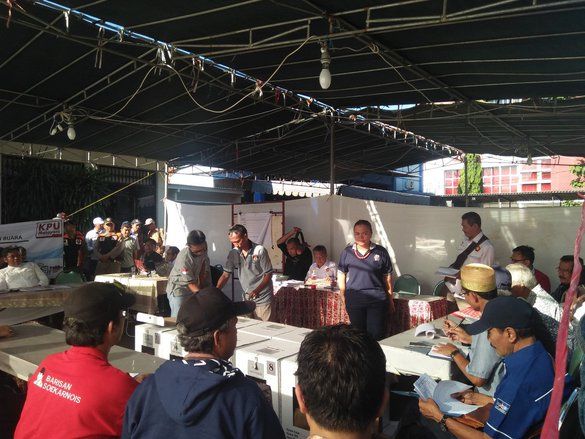Begini PPK Sukolilo Surabaya Memulai Rekapitulasi Suara Pemilu 2019