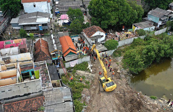 Kosongkan 11 Persil di Tambak Sarioso, Pemkot Surabaya Segera Bikin Rumah Pompa Kandangan