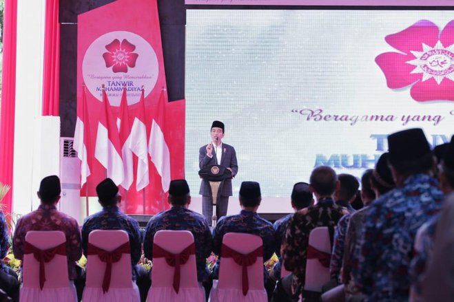 Jokowi: Muhammadiyah Banyak Lahirkan Pahlawan Nasional
