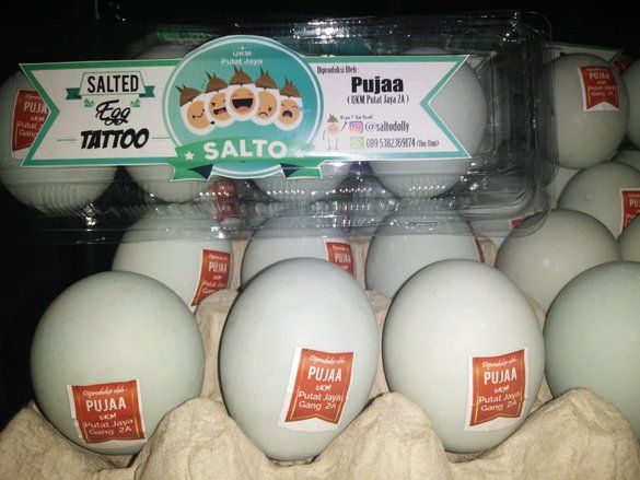 Mengenal Kampung Telur Asin di Eks Lokalisasi Putat Jaya