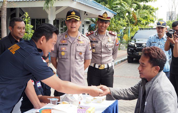 Satu Pengemudi Positif Konsumsi Narkoba Usai Jalani Tes Urine
