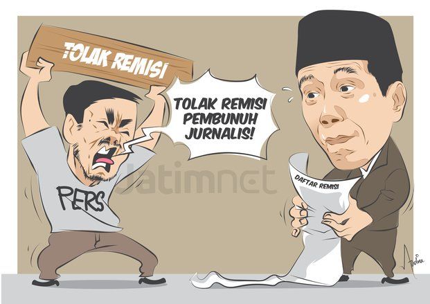 Remisi Pembunuh Jurnalis, Pernyataan Menkumham Dinilai Menyesatkan