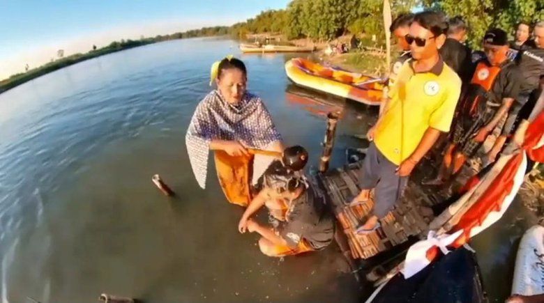 Sabhyanadipala Bawa Misi Jaga Sungai dan Tradisi lewat Susur Bengawan Solo