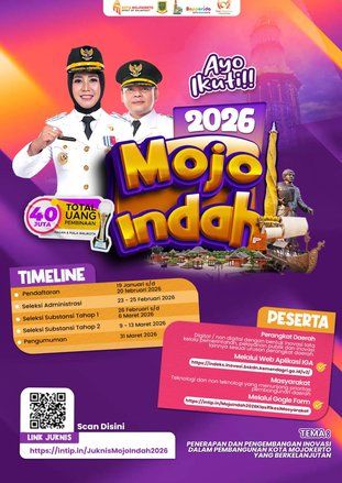 Lewat Lomba Inovasi Mojo Indah, Pemkot Mojokerto Jaring Peserta IGA 2026