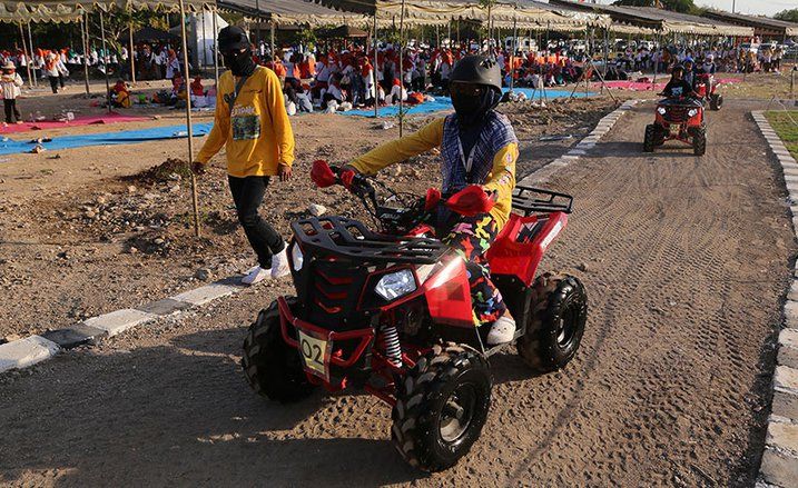 Seminggu di Buka, Pengunjung dan Omzet Adventure Land Romokalisari Meningkat Pesat
