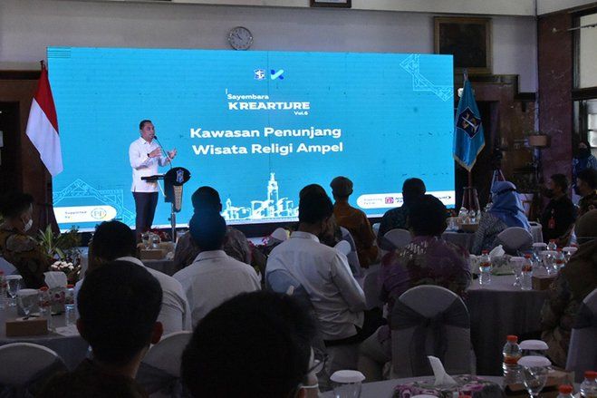 Setelah Sayembara, Pemkot Gelar Pameran Desain Wisata Ampel di Alun-Alun Surabaya