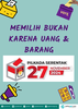 Memilih Bukan karena Uang atau Barang