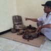 Ditemukan Batu Berelief Kaki di Ponorogo