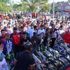 Pasca Pemilu 2019, Polres Blitar Kampanye Damai Gandeng Ribuan Pesepeda