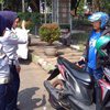 Tim Srikandi Dishub Kota Malang Gelar Penertiban Pelanggaran Parkir