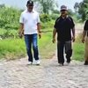 Diprotes Warga, Pelaksana Proyek Perbaiki Paving Ambles di Desa Sumput Gresik