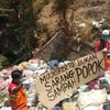 Tumpukan Sampah Popok Bekas Masih Hiasi Sungai di Mojokerto