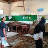 Plafon Ruang Kelas SDN Sumberpoh Probolinggo Runtuh