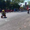 Pebalap Cilik Ramaikan Kejuaraan Balap Motor di Probolinggo
