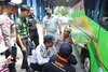 Cegah Kecelakaan, Polres dan Dishub Mojokerto Kota Gelar Periksa Kelayakan Bus dan Kesehatan Sopir