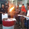 KPU Kota Blitar Bakar 2.084 Surat Suara Rusak