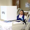 Ani Yudhoyono Gunakan Hak Suaranya di Rumah Sakit 