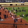 Tertinggal 1-0 dari Persijap, Suporter Persela Lempar Flare dan Rusak Fasilitas Stadion