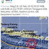 Gempa Magnitudo 5,6 Guncang Malang