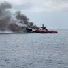 Dua Kapal Penangkap Ikan Terbakar di Selat Bali