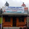 Muspika Pasang Banner Penutupan Jalur Bromo Jelang Nyepi