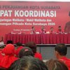 Pilwali 2020, Nama Whisnu Diserukan dalam Rakorcab PDIP Surabaya