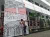 Mahasiswa Ubaya Ajak Milenial Tidak Golput dengan <em>Doodle Art</em>