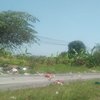Sampah dari TPS Liar Mengganggu Pengguna Jalan di Lamongan