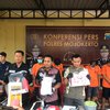 Polisi Sita Upal Ratusan Juta dari Delapan Tersangka di Mojokerto