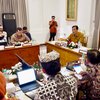 Para Menteri dan Pimpinan Lembaga Negara Matangkan Bansos Digital di Banyuwangi