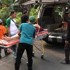 Menyenggol Truk, Ibu dan Anak Terluka di Jalan Raya Mojosari-Trawas