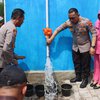 Atasi Krisis Air Bersih, Polres Probolinggo Kota Bangun 4 Sumur Bor di Sumberkramat