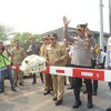 Kapolres Mojokerto Resmikan Palang Pintu Kereta Api di Damarsih Mojoanyar