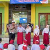 Satlantas Polres Mojokerto Edukasi Keselamatan Berlalu Lintas di SMPN 1 Trawas