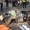 Kakek dan Cucu Tewas Terlindas Truk di Simpang Tiga Taman Mojosari