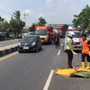 Tabrak Truk Parkir, Pengendara Motor Tewas Ditabrak Pikap di Jalan Bypass Mojokerto