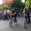 Kapolres Mojokerto Kota Gowes Sapa Warga, Pantau Langsung Situasi Kamtibmas