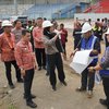 Renovasi Stadion Gajah Mada Mojosari Mojokerto Berlangsung Bertahap