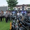 Menjelang Acara PSHT, Kapolres Jombang Periksa Pasukan dan Peralatan Pengamanan