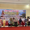 Festival Hari Buruh Internasional, BPJS Ketenagakerjaan Mojokerto Serahkan Santunan 3 Peserta