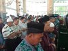 Tiga Kloter CJH Salat Gaib untuk Korban Gempa Lombok