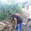 Areal Stadion Bayuangga Kota Probolinggo Jadi Tempat Pembuangan Sampah
