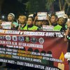 Solidaritas Tewasnya Affan, Ojol Tuban Geruduk Mapolres dan Doa Bersama