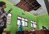 Lagi, SD di Ponorogo Rusak Parah, Plafon Jebol Hingga Genteng Bocor