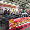 Puluhan Knalpot Brong Hasil Razia Dimusnahkan Satlantas Polresta Mojokerto