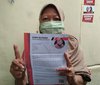Surat Risma Ajak Warga Surabaya Pilih Nomer Satu
