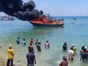 Kapal Motor Pengangkut Solar di Pulau Gili Ketapang Terbakar