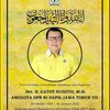 Golkar Kembali Berduka, Anggota DPR RI Gatot Sudjito Meninggal Dunia