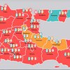 Sudah 28 Daerah di Jatim Zona Merah Covid-19