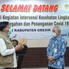 Desa Sekargadung Gresik Terpilih Jadi Visitasi Intervensi Kesehatan Lingkungan 